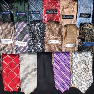 Men's silk ties